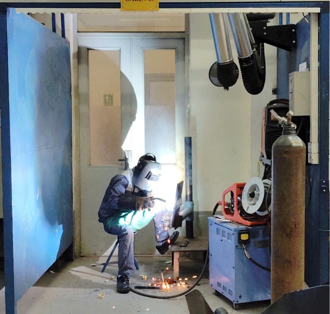 Chủ sử dụng HÀN QUỐC kiểm tra tay nghề Hàn của lao động( 4.3.2026)