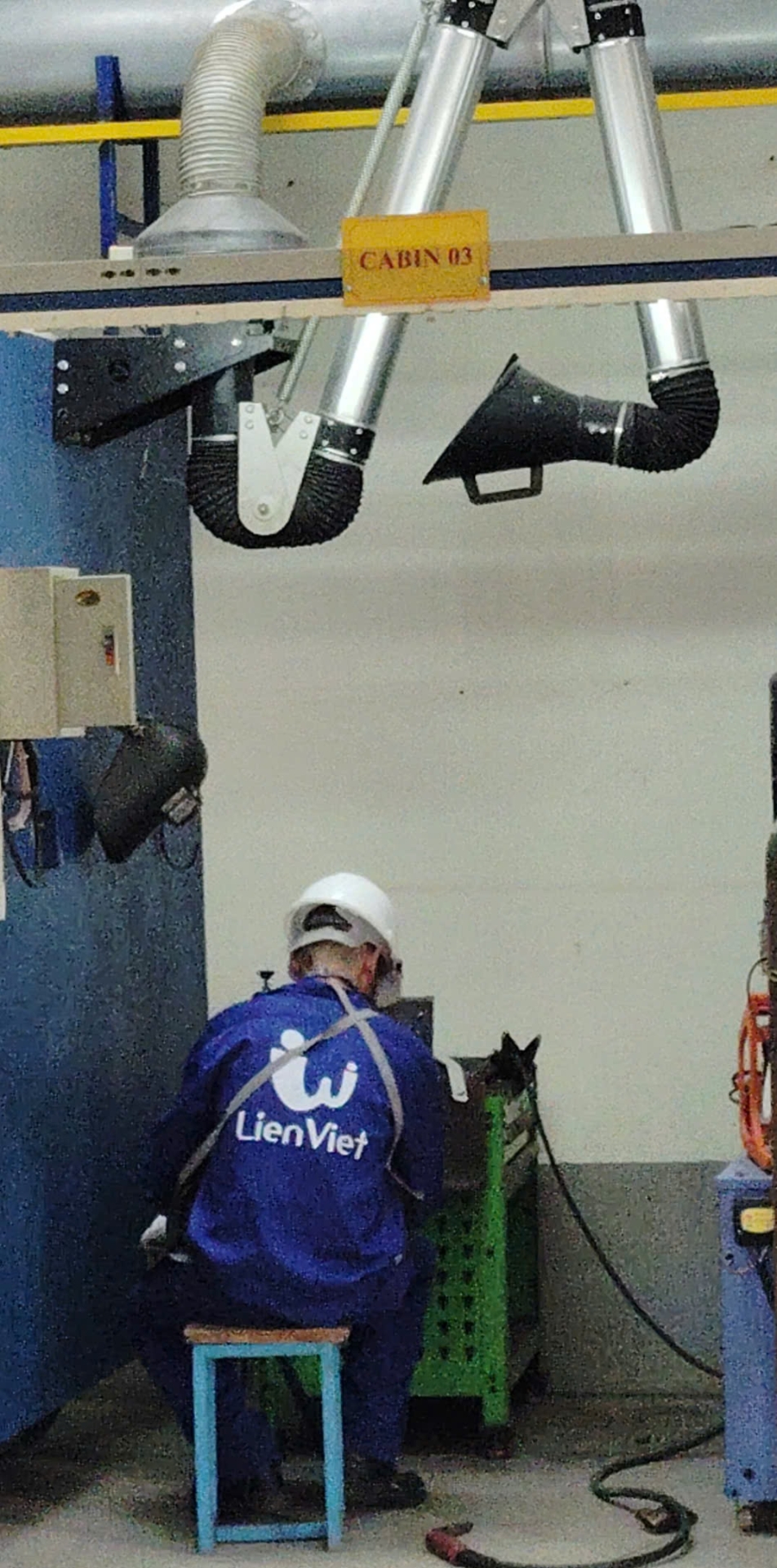 Chủ sử dụng HÀN QUỐC kiểm tra tay nghề Hàn của lao động( 4.3.2026)